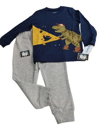 Conjunto De Dinosaurios Carter's Para Niños Talla 2t Bebe.