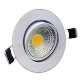 Spot Led Embutir 3w Direcionável Redondo 1*linha 6000k- 073 Cor Branco 110v/220v Net Mix