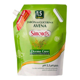 Jabón Líquido Simonds Dermo Care Avena 1.5 L