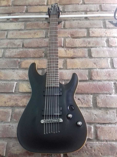 Guitarra Schecter Demon Series C-1 Explorer 7 Cuerdas