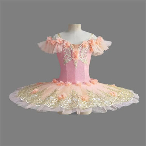 Vestido De Ballet Profesional Para Niñas Flowe Tutu Ballet S