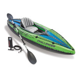 Intex Challenger K1 Kayak, Set De Kayak Inflable Para 1 Per.