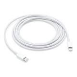 Cable Tipo C Lightning iPhone iPad Certificado 1 Año Garantí