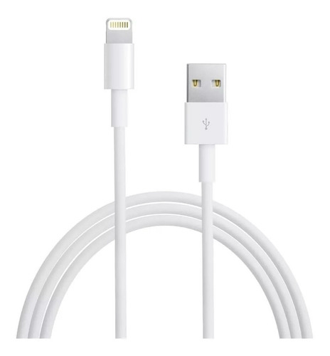 Cable Cargador 2m Lightning  iPhone 5 6 7 8 X 11 12 iPad - Distribuidor Autorizado