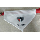 Coleira Bandana Personalizada Times Futebol Cães / Gatos