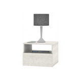 Mesa De Luz Flotante- 1 Cajon- Espacio- 42 X 1 X 37- Mlf 040