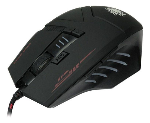 Mouse Gamer Nemesis Black Series Profissional Com Macro Cor Preto