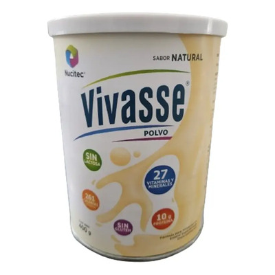 Dieta Enteral Polimerica Vivasse Sabor Natural Polvo 400 G | MercadoLibre