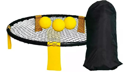 Spikeball Netball Juego Malla Con Rebote Y Pelotas