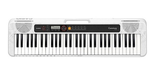 Teclado Casio Iniciante Casiotone 61 Teclas Cts200 Branco