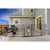 Carlson Pet Weather Resistant 144-inch Wide Pet Gate And Pen