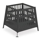 Fogonero Brasero Armable Cuadrado Bosca Fire Pit 500 Asador