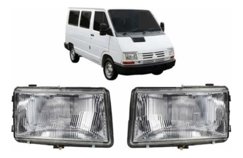 Juego Optica Renault Trafic 1993 1994 1995 1996 1997 1998 99