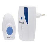 Timbre Inalámbrico Azul 220v Dual Doorbell Philco Db-8