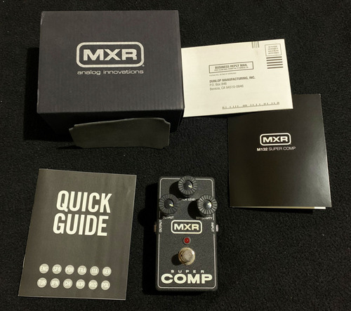 Pedal Compresor Mxr Super Comp Compressor