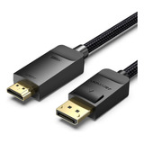 Cabo Displayport Para Hdmi 4k 60hz Monitor Gamer 3m Vention