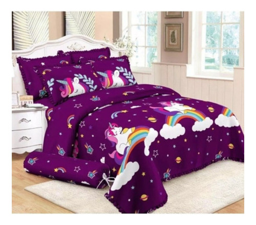 Cubrecama Quilts 100% Algodon Diseños Infantiles Marca Diana