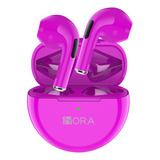 Audífonos In-ear Inalámbricos Bluetooth 5.3 1hora Aut119 Color Magenta