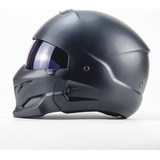 Casco De Moto Retro, Samurai Scorpion , Dotmulti-modular