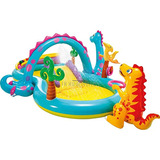 Centro De Juegos Piscina Inflable Intex 57135 Dinosaurio