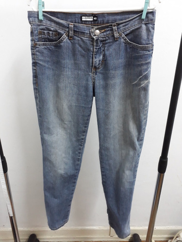 Calça Jeans Anne Kanner 40 Azul