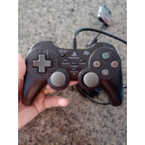 Controle Fujiwork Analog Turbo Rapid Fire Playstation 