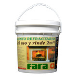 Pegamento P/ Ladrillos Refractarios Fara X 20 Kg Rinde 2 M2