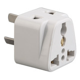 Adaptador Universal Argentina Plug Tomada 100~250 10a Branca