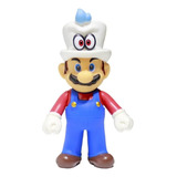 Mario Cappy Figura Colección De Super Mario Bros 14cm 