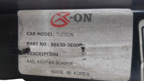 Viga Impacto Trasera Compatible Hyundai Tucson Foto 2