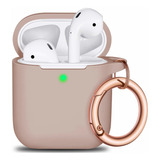 Estuche Para AirPods Con Llavero, Carcasa De Silicona De Pro