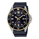 Reloj Hombre Casio Duro Marlin Mdv-106g Buceo Fechador