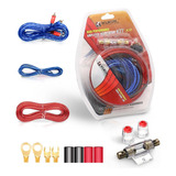 10ga Audio Vehiculo Kit Cable Rca De Audio Para Amplificador