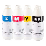 Kit 4 Tinta Pigmentada Compatível Epson L575 Formulasbr 4l