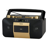 Jensen Mcr-1500 Boombox Cd/mp3 Cassette Radio (champagne