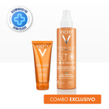 Kit Solar Vichy Autobronceante + Cell Protect Spray Spf 50