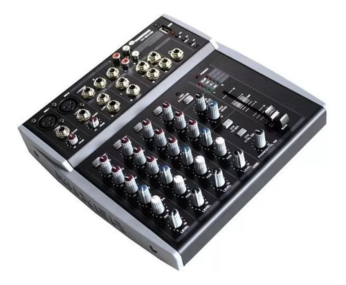 Mezcladora 8 Canales Usb Eq +48v Mx802usb Soundtrack