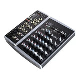 Mezcladora 8 Canales Usb Eq +48v Mx802usb Soundtrack