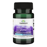 Zinc Premium 30mg 90 Capsulas Inmunidad Antioxidante Swanson