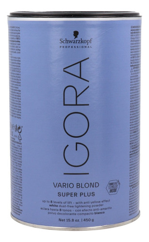 Decolorante Schwarzkopf Vario Blond Super Plus 450gr Igora