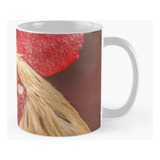 Taza Gallo Pollo Rojo Animales Aves Calidad Premium