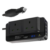 Cargador Usb De 12 V, Alimentación De Coche, Inversor Dc, Ca