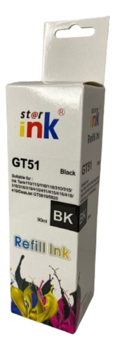 Tinta Alternativa Hp Gt51 Black