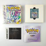 Pokemon Crystal Nintendo Game Boy Color Gbc Completo