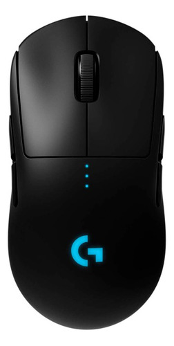 Mouse Logitech G Pro Ligthpeed Wireless S Hero 25k Rgb Black Color Negro