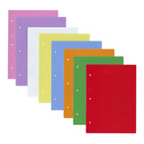 Carpetas Plasticas Nº3 Colores Transparente Escolar 2 Tapas