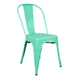 Pack 4 Sillas Tolix Color Mint, Comedor, Evento, Restaurant