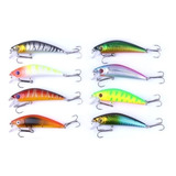 Pesca 8 Currican Señuelo Pesca Minnow 7cm 8.1g  