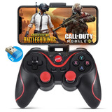 Gamepad Inalámbrico Bluetooth Con Soporte Para Teléfono Y Pc