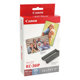 Papel Fotográfico Canon Kc-36ip Para Impresora Cp1300 Cp1200